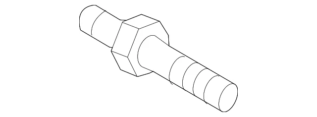 Handle, Outside Stud - Mazda (9YA9-40-603B)