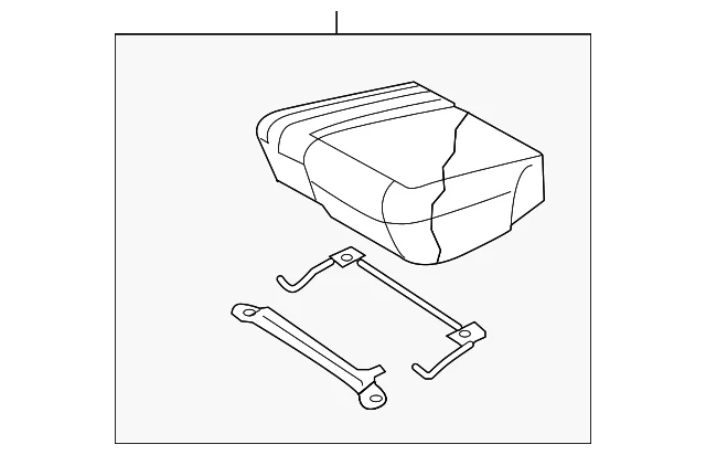 Seat Cushion Foam - Mazda (ZZCB-57-230-05)