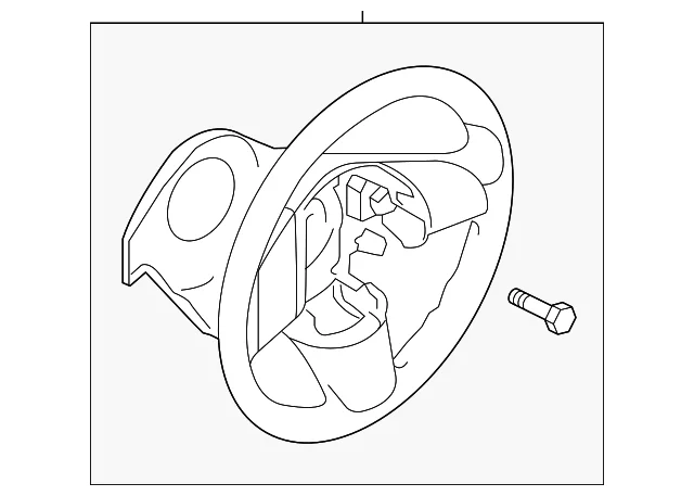 Steering Wheel - Mazda (D651-32-982-02)