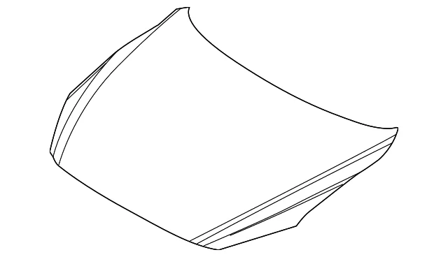 Hood Panel - Mazda (BCY0-52-31XD)