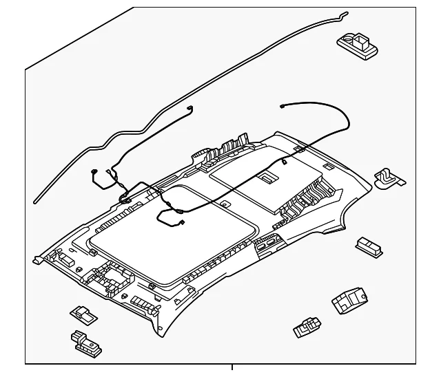 Ceiling Top - Mazda (KETV-68-03ZL-06)