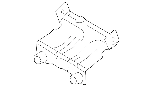 Keyless Entry Module Bracket - Mazda (BBM2-67-5D8)