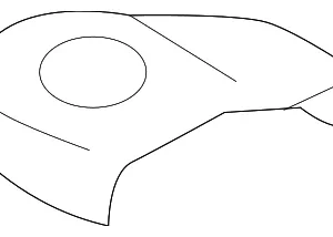 Lower Guide Cover - Mazda (C235-58-562A)