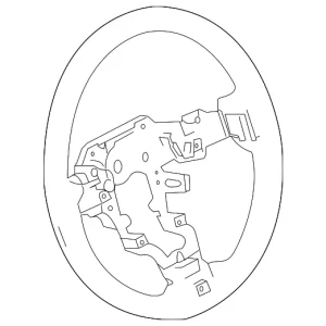 Steering Wheel - Mazda (BBM2-32-982-02)