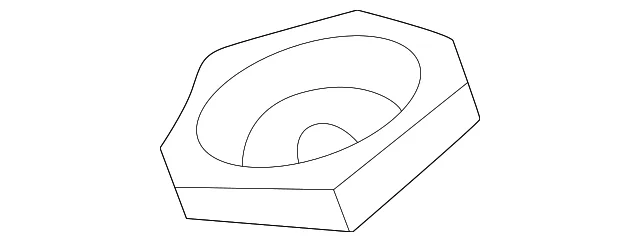 Suspension Strut Mount Washer - Mazda (B25D-28-343)
