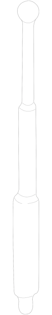 Antenna Mast - Mazda (0000-81-F02)