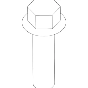 Gear Assembly Mount Bolt - Mazda (9YA0-21-21S)