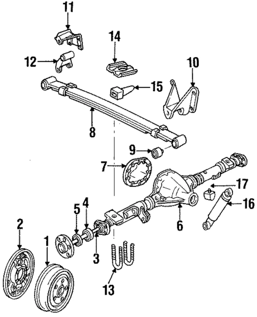 Brake Drum - Mazda (ZZM1-26-251A)