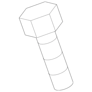Seat Belt Lap And Shoulder Belt Bolt - Mazda (BBM2-57-811)