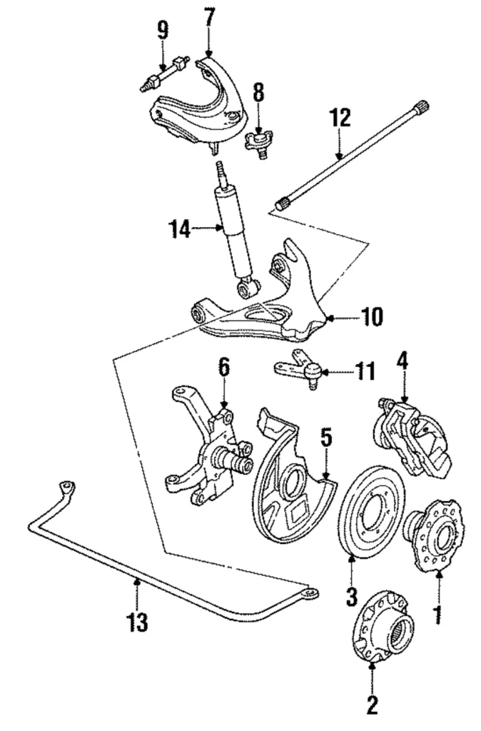 Splash Shield - Mazda (UC86-33-260)