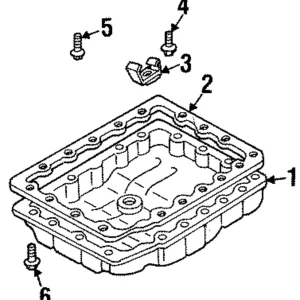 Gasket Clip - Mazda (BV11-21-J04)