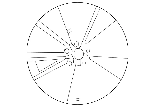 Wheel Disc Aluminum - Mazda (9965-57-7590)