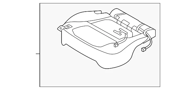 Seat Cushion Foam - Mazda (TS82-88-260-39)