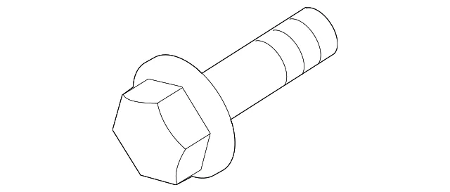 A/C Condenser Mount Bolt - Mazda (9947-90-612B)
