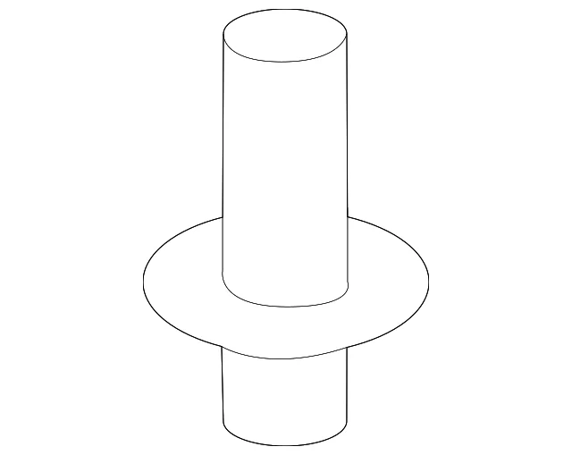 Deflector Bolt - Mazda (D10J-50-8P2)