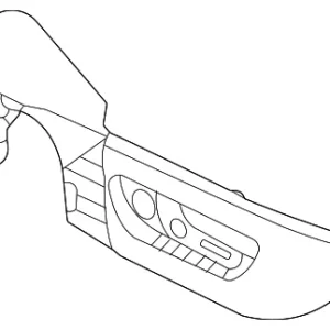 Seat Trim Panel - Mazda (KCNH-88-1G1-39)