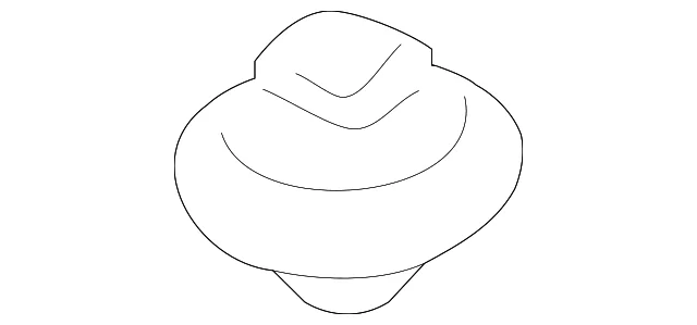 Rocker Molding Clip - Mazda (BP7H-51-958)
