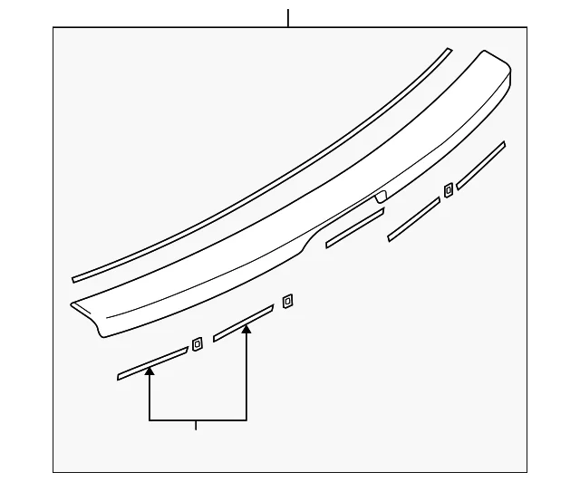Spoiler Assembly - Mazda (BN8V-51-960B-97)