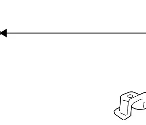 Cross-Member Bracket - Mazda (BP4K-53-630A)