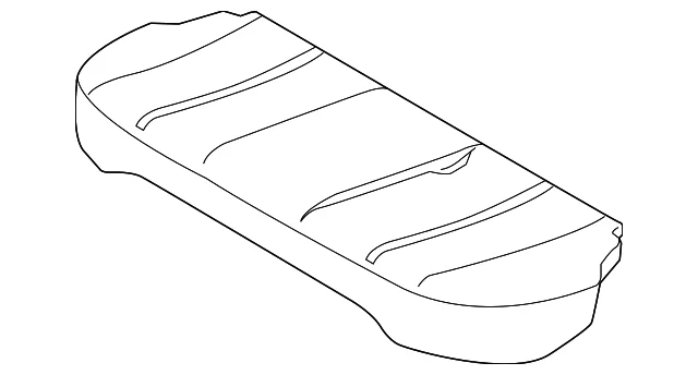 Seat Cushion Foam - Mazda (DR62-57-200A-02)