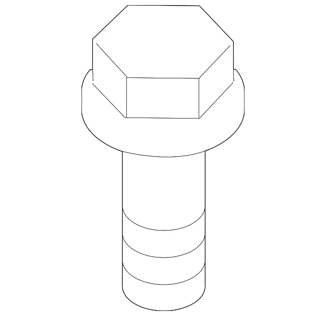 Radiator Support Upper Bolt - Mazda (9YA1-10-802A)